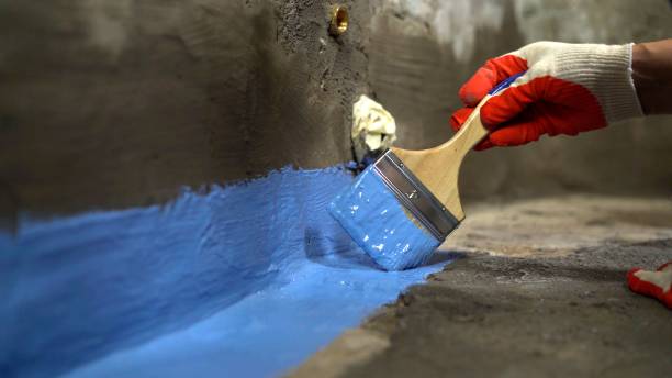 Commercial Basement Waterproofing project at a Birmingham, AL business property by SJ Waterproofing Pros